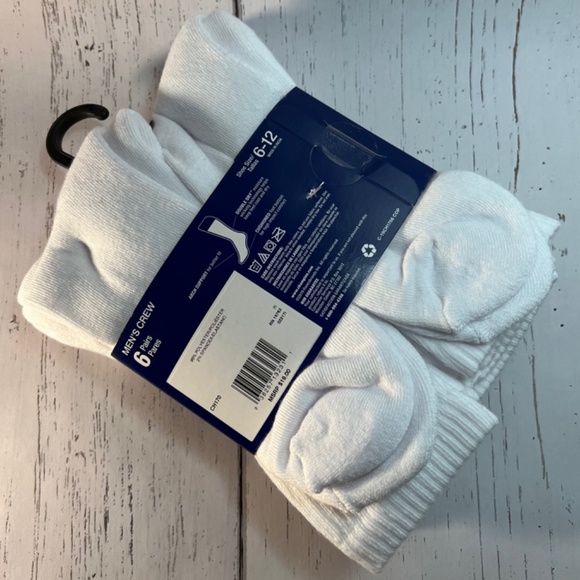 White Champion Crew Socks - Picture 3 of 3